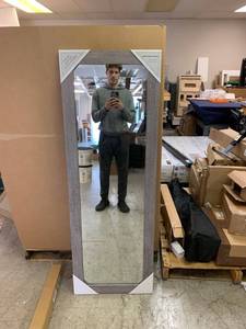 lot 2054 image: wall & floor mirror