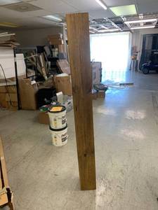 lot 2055 image: millwood pines shiela fireplace shelf mantel- rustic oak 72w x 8D