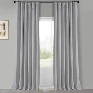 lot 1057 image: Exclusive Fabrics & Furnishings Signature Blackout Velvet 50 x 108 Curtain Panel (2 PANELS)