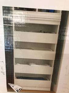 lot 1064 image: ClosetMaid Drawer Unit- White