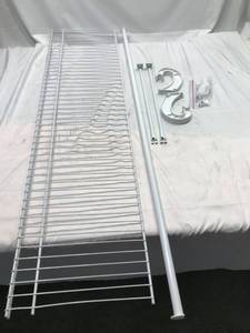 lot 1069 image: closet organizer 47 X 12 with hardware