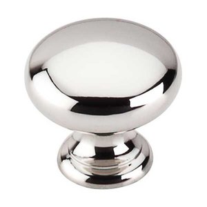 lot 1618 image: Jackson Mushroom knob- Polished Nickel