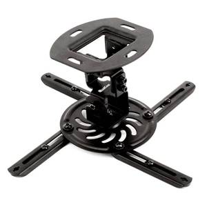 lot 1575 image: QualGear Low-Profile Projector Ceiling Mount, Black