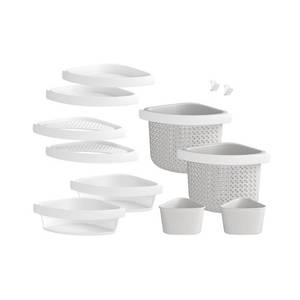 lot 1593 image: STERLING Store Family 12-Piece Shelf Kit in White