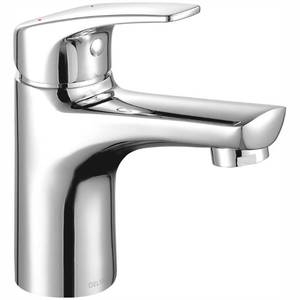 lot 1598 image: Delta Modern Single Handle Project-Pack Bathroom Faucet in Chrome 534LF-PP