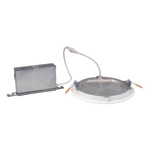 lot 1662 image: Halo HLBSL 6 in. Color Selectable New Construction or Remodel Canless Recessed Integrated LED Kit