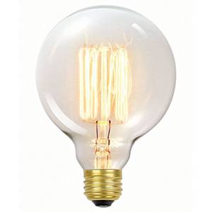 lot 1678 image: Globe Electric 60-Watt G30 Incandescent Filament Light Bulb, 01320