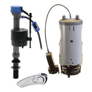 lot 1679 image: Fluidmaster 550DFRK-3 Duo Flush Fill and Dual Flush Conversion System