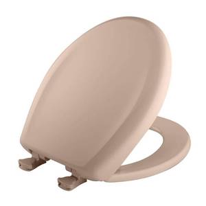 lot 1691 image: Bemis 200SLOWT Lift-Off Plastic Round Slow-Close Toilet Seat, and others