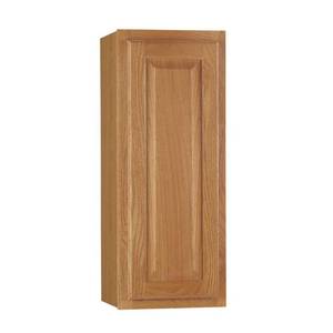 lot 1730 image: Interline 2478226 12 x 30 in. Hampton Wall Cabinet, Oak