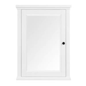 lot 1734 image: Home Decorators Collection Merryfield 24 in. W x 32 in. H Framed Surface-Mount Bathroom Medicine Cabinet in White