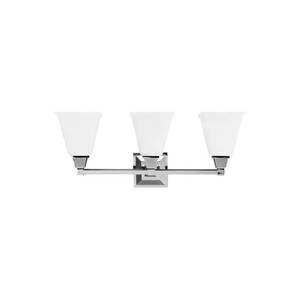 lot 1740 image: Sea Gull Lighting 4450403EN Chrome Denhelm 3 Light