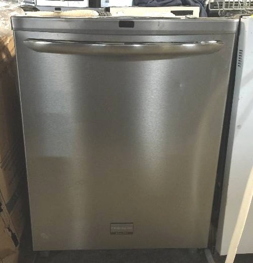 lot 7250 image: Frigidaire Gallery Series 53-Decibel Built-In Dishwasher with Hard Food Disposer (Stainless Steel)