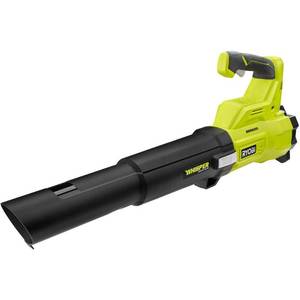 lot 2880 image: RYOBI 110 MPH 410 CFM ONE 18V Brushless Cordless Battery Variable-Speed Whisper Series Jet Fan Blower (Tool Only)