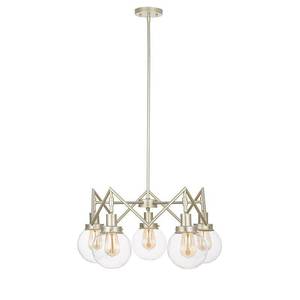 lot 4561 image: 5-Light Chandelier