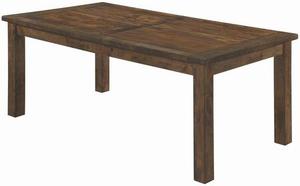 lot 4664 image: Coaster Company Coleman Rustic Dining Table, Rustic Golden Brown