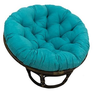 lot 4683 image: Blazing Needles 44-inch Solid Twill Papasan Cushion
