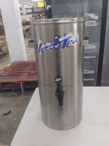 lot 4861 image: Stainless Steel Beverage Dispenser No Lid
