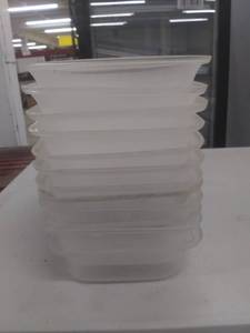 lot 7022 image: 12 Plastic Pans 15 x 6 12