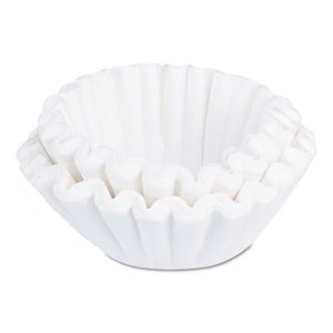 lot 7025 image: Bunn Flat Bottom Funnel Shaped Filters For Bunn Sys iii Brewer, 250 Ct (Pack of 2)