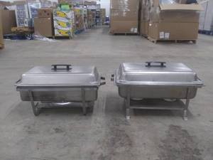 lot 7037 image: 2 Chafing Dishes