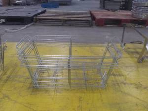 lot 7051 image: Wire Chaffing Dish Frames Lot Of 5