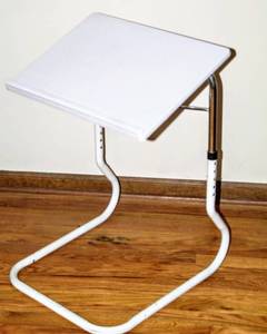 lot 5235 image: Modular Single Laptop Craft Table - Adjustable Height