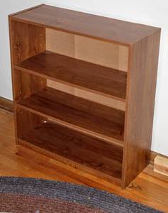lot 5229 image: Faux Wood Book Shelves