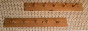 lot 5368 image: (4) 24l Wooden Hanging Racks