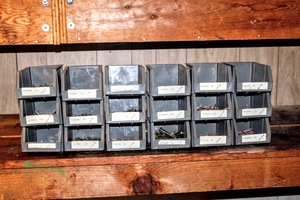 lot 5328 image: 24 GarageHardware Organizers (contents included)