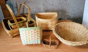 lot 5487 image: Home Decor, Craft Baskets