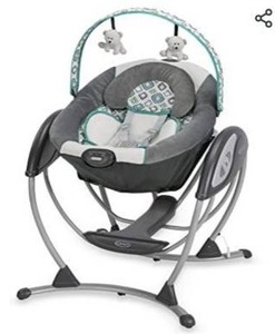 lot 27201 image: Graco Glider LX Baby Swing