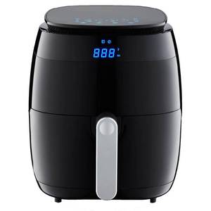 lot 27124 image: GoWISE USA 3.7-Quart 8-in-1 Touchscreen Air Fryer (Black), GW22821  50 Recipes For your Air Fryer Book