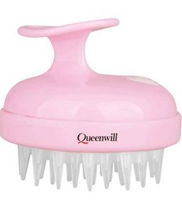 lot 27318 image: H01 Electric Handheld Hair Massager, 2 Mode Soft Vibration Comb Scalp Massager for Deep