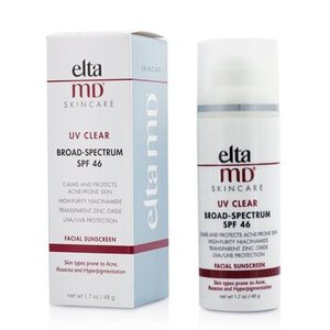 lot 27319 image: EltaMD UV Clear SPF46  Zinc oxide and Octinoxate sunscreen  LOTION