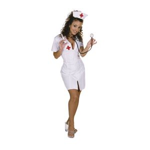 lot 27255 image: Hot Flash Womens Nurse Costume XL