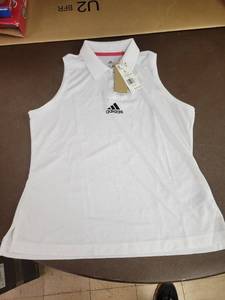 lot 27256 image: Adidas Women White Tank size Large