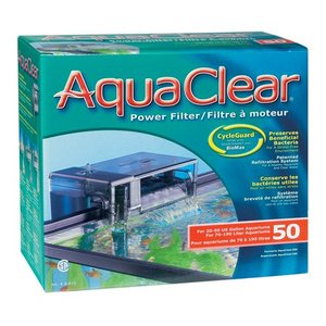 lot 27261 image: AquaClear Fish Tank Filter - 20 to 50 Gallons - 50v