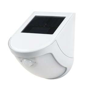 lot 27262 image: Duracell 90 Lumen Solar LED Motion Fence Light, White