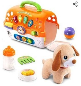 lot 27266 image: VTech Care for Me Learning Carrier Toy, Orange