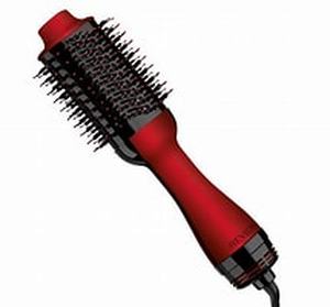lot 27333 image: Revlon One-Step Hair Dryer & Volumizer Hot Air Brush, Black, RVDR5222