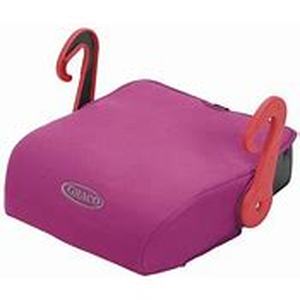 lot 27371 image: Graco Turbo GO Folding Backless Booster Car Seat, Mckenna Pink