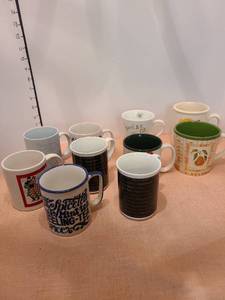 lot 1323 image: Assorted Coffee mugs