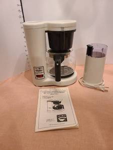lot 1332 image: Mr Coffee coffeemaker and grinder