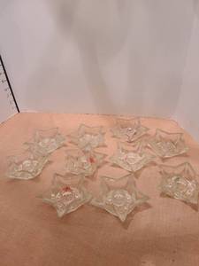 lot 1367 image: 10 star candlestick holders