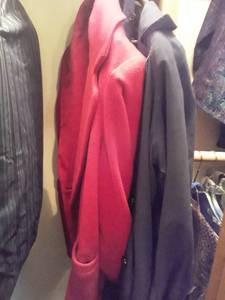 lot 1605 image: 2 Ladies Coats. Anne Klein size 8 Petite and Preston & York Size 12