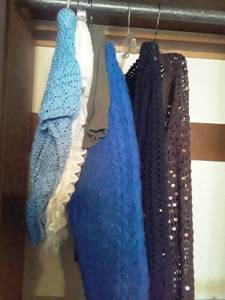 lot 1608 image: Ladies Sweater Wraps Small and Medium