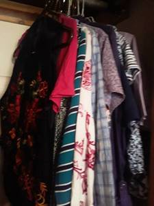 lot 1609 image: Ladies Short Sleeve Shirts. Sizes Small to XL
