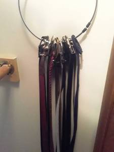 lot 1611 image: Ladies Belts with Hanger