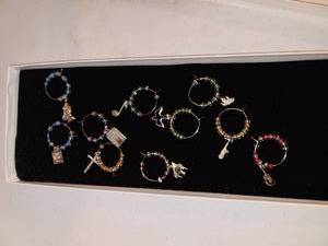 lot 1660 image: Wine Glass Charms